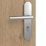 Detailansicht der Oberfläche von GARANT Wohnungseingangstür Corona 834 Authentic Risseiche CePaL