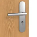 Detailansicht der Oberfläche von GARANT Wohnungseingangstür Corona 834 Eiche Premium CePaL