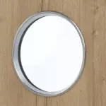 Detailansicht des Lichtausschnitts von GARANT Wohnungseingangstür Authentic Risseiche GCK08 mit Lichtausschnitt LA-12