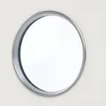 Detailansicht des Lichtausschnitts von GARANT Wohnungseingangstür Weißlack 9016 GHK08 mit Lichtausschnitt LA-12