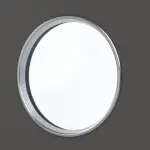 Detailansicht des Lichtausschnitts von GARANT Wohnungseingangstür 10622-60 Ebony CePaL mit Lichtausschnitt LA-13