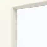 Detailansicht des Lichtausschnitts von GARANT Wohnungseingangstür U11026SD Kristallweiß GHK08 mit Lichtausschnitt LA-6