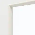 Detailansicht des Lichtausschnitts von GARANT Wohnungseingangstür D354-60 Designer White Resopal mit Lichtausschnitt LA-8