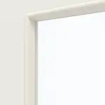 Detailansicht des Lichtausschnitts von GARANT Wohnungseingangstür 0135-60 Rain Resopal mit Lichtausschnitt LA-9