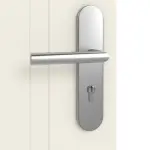 Detailansicht der Oberfläche von GARANT Wohnungseingangstür Milano M2/1 Weißlack 