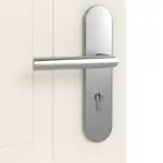 Detailansicht der Oberfläche von GARANT Wohnungseingangstür Milano M2 Weißlack 