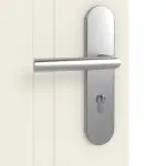 Detailansicht der Oberfläche von GARANT Wohnungseingangstür Milano M3/2 Weißlack 