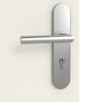 Detailansicht der Oberfläche von GARANT Wohnungseingangstür Riva RI1 Weißlack 