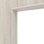 Detailansicht des Lichtausschnitts von Eiche lasiert LA 14 Basic Durat Doppelflügeltür inkl. Zarge - Huga