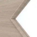 Detailansicht des Lichtausschnitts von Graueiche quer LA 6 Raute ProLine Duradecor Doppelflügeltür inkl. Zarge - Hörmann