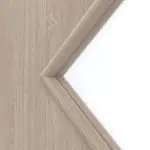 Detailansicht des Lichtausschnitts von Graueiche LA 6 Raute ProLine Duradecor Doppelflügeltür inkl. Zarge - Hörmann