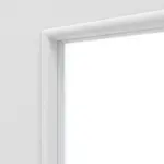 Detailansicht des Lichtausschnitts von Bütte Weiß LA 7 ProLine Duradecor Doppelflügeltür inkl. Zarge - Hörmann