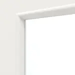 Detailansicht des Lichtausschnitts von Carolina 2 LA 1 Sprosse 1/3 ClassicLine Weißlack Doppelflügeltür inkl. Zarge - Hörmann