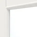 Detailansicht des Lichtausschnitts von Carolina 5 LA 2 ClassicLine Weißlack Doppelflügeltür inkl. Zarge - Hörmann