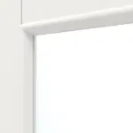 Detailansicht des Lichtausschnitts von Carolina 5 LA 3 ClassicLine Weißlack Doppelflügeltür inkl. Zarge - Hörmann
