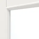 Detailansicht des Lichtausschnitts von Carolina 5 LA 3 Sprosse 2/3 ClassicLine Weißlack Doppelflügeltür inkl. Zarge - Hörmann