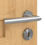 Detailansicht der Oberfläche von CLASSEN Doppelflügeltür Century M4 Eiche geölt 3D Look mit Lichtausschnitt inkl. Zarge