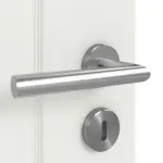 Detailansicht der Oberfläche von CLASSEN Doppelflügeltür Classic RAL 9003 Weißlack inkl. Zarge PL-Norm