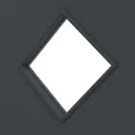 Detailansicht des Lichtauschnitts von Doppelflügeltür LA 6 Ultramatt Anthrazit ProLine inkl. Zarge - Hörmann