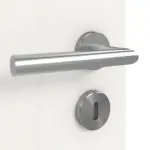 Detailansicht der Oberfläche von GARANT Doppelflügeltür Corona 830 Authentic Bianco CePaL mit Zarge