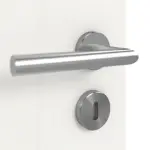 Detailansicht der Oberfläche von GARANT Doppelflügeltür Corona 832 Authentic Bianco CePaL mit Zarge