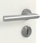 Detailansicht der Oberfläche von GARANT Doppelflügeltür Corona 832 Weiß Struktur Premium CePaL mit Zarge