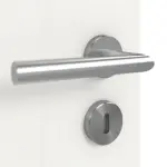 Detailansicht der Oberfläche von GARANT Doppelflügeltür Corona 834 Authentic Bianco CePaL mit Zarge