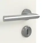 Detailansicht der Oberfläche von GARANT Doppelflügeltür Corona 834 Weiß Struktur Premium CePaL mit Zarge