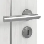 Detailansicht der Oberfläche von GARANT Doppelflügeltür Corona 850 Authentic Grigio CePaL mit Zarge