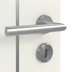 Detailansicht der Oberfläche von GARANT Doppelflügeltür Corona 850 Weiß Struktur Premium CePaL mit Zarge