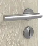 Detailansicht der Oberfläche von CLASSEN Doppelflügeltür Glas M1 Kendal Eiche CPL inkl. Zarge 