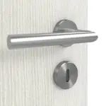 Detailansicht der Oberfläche von CLASSEN Doppelflügeltür Glas M1 Norwegische Esche CPL inkl. Zarge 