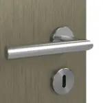 Detailansicht der Oberfläche von WESTAG Doppelflügeltür Acciaio Hamilton FX 5000 Fenix NTA inkl. Zarge