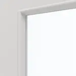 Detailansicht des Lichtausschnitts von GARANT Doppelflügeltür inkl. Zarge 0160-60 Silver Grey CPL mit Lichtausschnitt LA-DIN