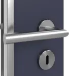 Detailansicht der Oberfläche von WESTAG Doppelflügeltür Blu Fes FX 0754 FENIX NTM mit Lichtausschnitt LA-18-21,5 inkl. Zarge