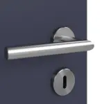 Detailansicht der Oberfläche von WESTAG Doppelflügeltür Blu Fes FX 0754 FENIX NTM mit Lichtausschnitt LA-3 inkl. Zarge