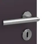 Detailansicht der Oberfläche von WESTAG Doppelflügeltür Viola Orissa FX 0790 FENIX NTM mit Lichtausschnitt LA-3 inkl. Zarge