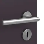 Detailansicht der Oberfläche von WESTAG Doppelflügeltür Viola Orissa FX 0790 FENIX NTM mit Lichtausschnitt LA-3Q inkl. Zarge