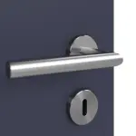 Detailansicht der Oberfläche von WESTAG Doppelflügeltür Blu Fes FX 0754 FENIX NTM mit Lichtausschnitt LA-40 inkl. Zarge