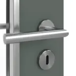 Detailansicht der Oberfläche von WESTAG Doppelflügeltür Verde Comodoro FX 0750 FENIX NTM mit Lichtausschnitt LA-DIN inkl. Zarge