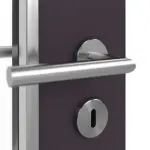 Detailansicht der Oberfläche von WESTAG Doppelflügeltür Viola Orissa FX 0790 FENIX NTM mit Lichtausschnitt LA-DIN inkl. Zarge