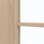 Detailansicht des Lichtausschnitts von GARANT Doppelflügeltür inkl. Zarge Authentic Achat GCK08 mit Lichtausschnitt LA-DIN Sprosse SP0