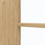 Detailansicht des Lichtausschnitts von GARANT Doppelflügeltür inkl. Zarge Authentic Asteiche CPL mit Lichtausschnitt LA-DIN Sprosse SP0