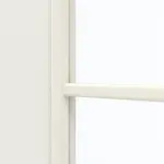 Detailansicht des Lichtausschnitts von GARANT Doppelflügeltür inkl. Zarge 0135-60 Rain Resopal mit Lichtausschnitt LA-DIN Sprosse SP1