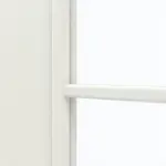 Detailansicht des Lichtausschnitts von GARANT Doppelflügeltür inkl. Zarge Weiß Struktur Premium CPL mit Lichtausschnitt LA-DIN Sprosse SP10