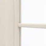 Detailansicht des Lichtausschnitts von GARANT Doppelflügeltür inkl. Zarge Authentic Perl GCK08 mit Lichtausschnitt LA-DIN Sprosse SP4