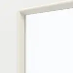 Detailansicht des Lichtausschnitts von GARANT Doppelflügeltür inkl. Zarge U11209SD Edelweiß GHK08 mit Lichtausschnitt LA-DIN