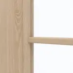 Detailansicht des Lichtausschnitts von GARANT Doppelflügeltür inkl. Zarge Authentic Achat GCK08 mit Lichtausschnitt LA-2 Sprosse SP10