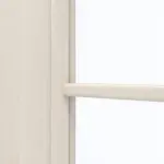 Detailansicht des Lichtausschnitts von GARANT Doppelflügeltür inkl. Zarge Authentic Perl CPL mit Lichtausschnitt LA-6 Sprosse SP0