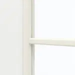 Detailansicht des Lichtausschnitts von GARANT Doppelflügeltür inkl. Zarge U11209SD Edelweiß GHK08 mit Lichtausschnitt LA-6 Sprosse SP0